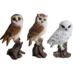 Esschert Design Eule auf Stamm M sort. (37000207