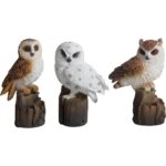 Esschert Design Eule auf Stamm S sort. (37000209