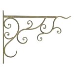 Esschert Design Aged Metal Green basket haak (AM74