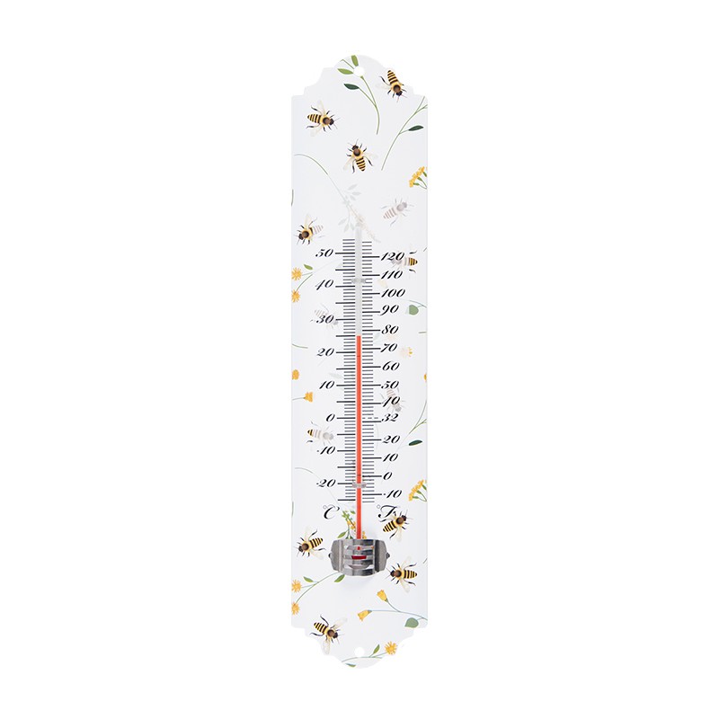 Esschert Design Bienenmuster Thermometer (BEE032