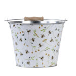 Esschert Design Bienenmuster Eimer (BEE033