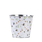Esschert Design Bienenmuster Blumentopf (BEE036