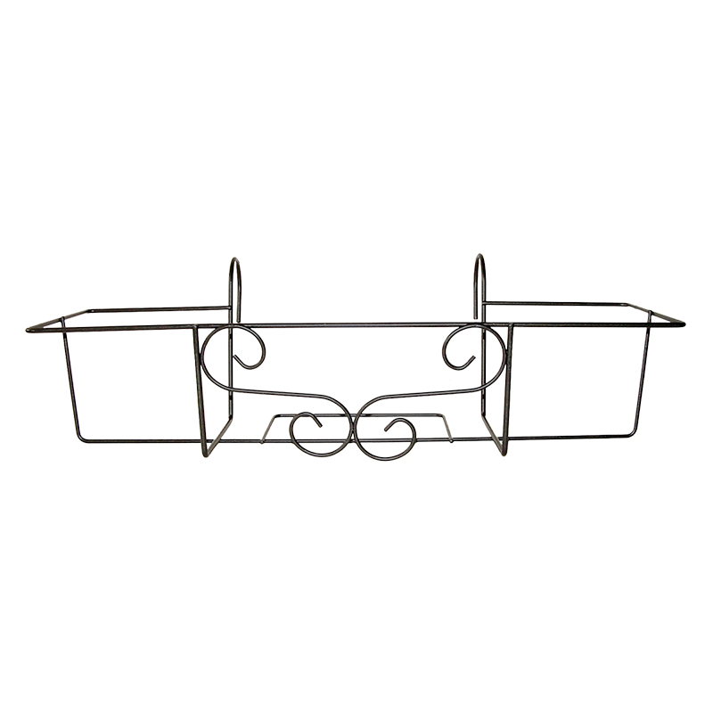 Esschert Design Balkonbak hanger grijs L (BPH110