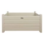 Esschert Design Pflanzkästen rechteckig Set S/L weiß (CF32W
