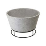 Esschert Design Feuerschale Ton Betonlook (FF441