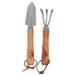 Esschert Design Edelstahl Mini-Tools Schippe/Harke (GT76