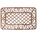 Esschert Design Rauten-Türmatte rechteckig 67x42 cm. (LH45