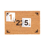 PIY set deurmat huisnummer (RB257