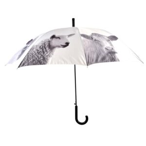 Esschert Design Regenschirm Bauernhoftiere s/w (TP328