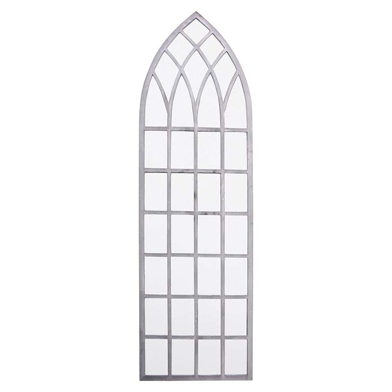 Esschert Design Gotischen Kirche Fenster mit Spiegel 140 cm (WD28