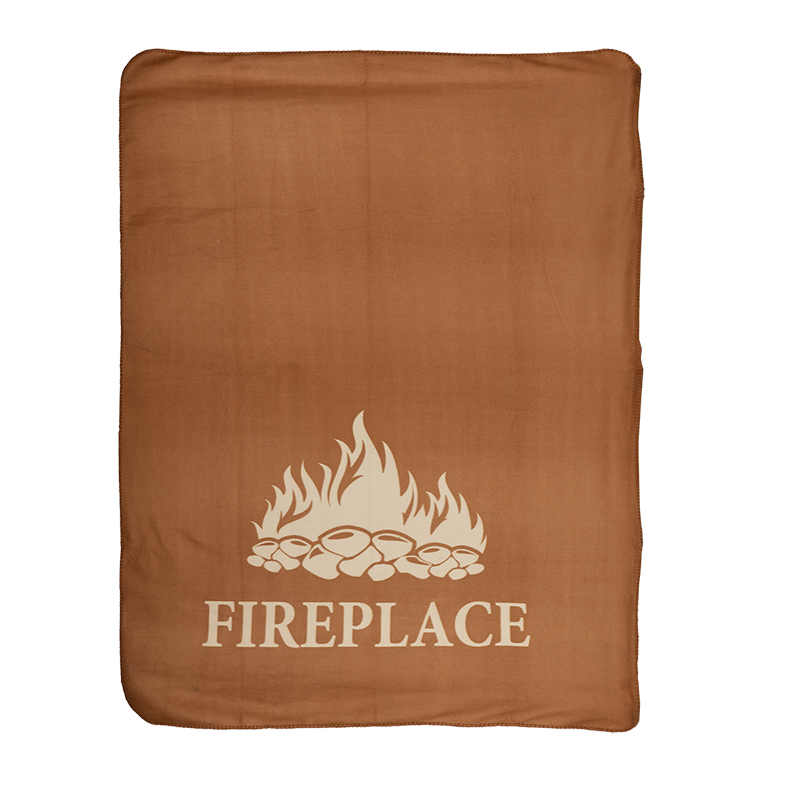 Esschert Design Fleecedecke "Fireplace" (FF500 8714982218842) - 01