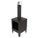 Esschert Design Terrassenofen schwarz S (FF546 8714982226625) - 03