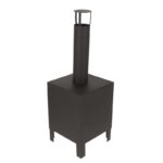 Esschert Design Terrassenofen schwarz S (FF546 8714982226625) - 05