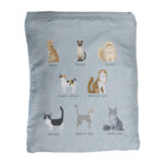 Esschert Design Faltbare Tasche Katzenrassen (TP395 8714982212352) - 02