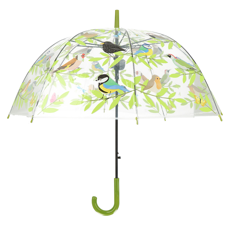 Esschert Design Schirm transparent Vögel (TP400 8714982221392) - 01