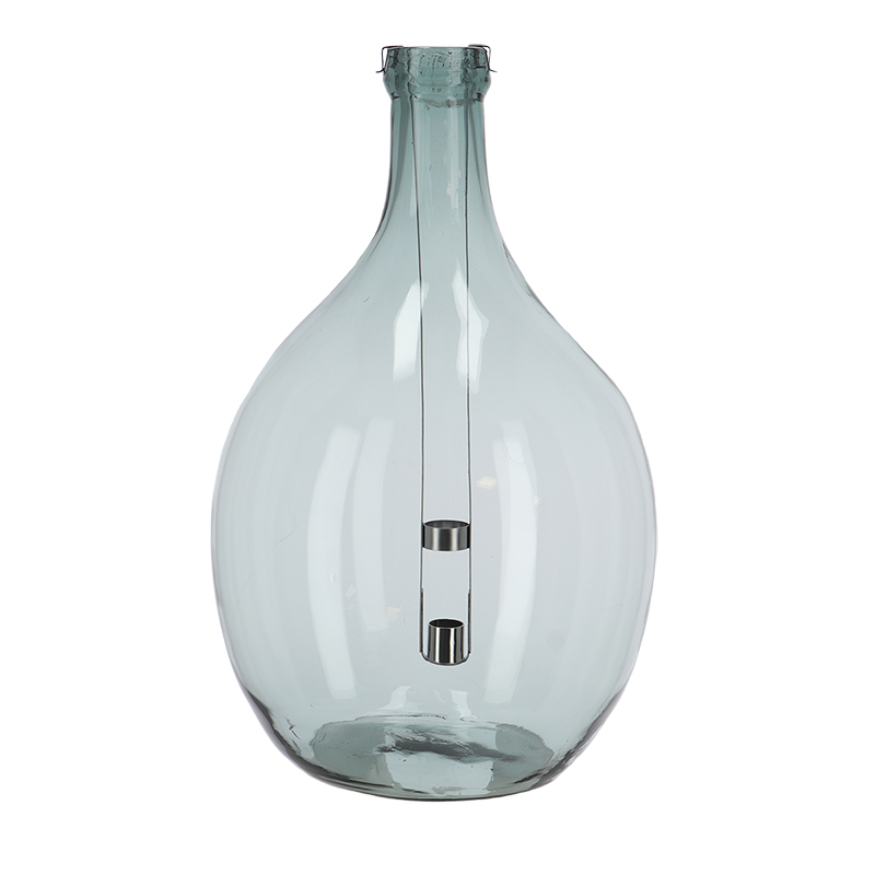 Esschert Design Flaschenwindlicht transparent L (WL90 8714982216541) - 01