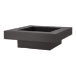 Esschert Design Feuerschale quadratisch schwarz (FF573 8714982247934) - 01