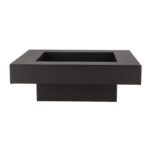 Esschert Design Feuerschale quadratisch schwarz (FF573 8714982247934) - 03