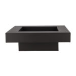 Esschert Design Feuerschale quadratisch schwarz (FF573 8714982247934) - 05