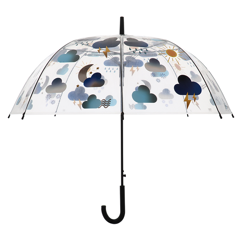 Esschert Design Schirm transparent Wetter (TP402 8714982251085) - 01