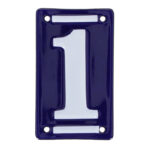 Esschert Design Emaille Hausnummer 1 (DB92-1 8714982258664) - 01