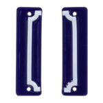 Esschert Design Emaille Hausnummer Endstück 2er Set (DB92-F 8714982258756) - 01