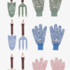 Esschert Design Diap. Gartengeräte + Handschuhe Wahl pro set