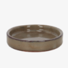 Esschert Design Untersetzer glasiert grau 9 cm