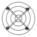 Esschert Design Trolley Metall rund Indoor L (BPH187 8714982277061) - 2