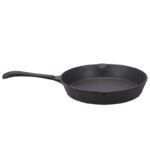 Esschert Design Runde Bratpfanne aus Gusseisen (FF643 8714982276606) - 2
