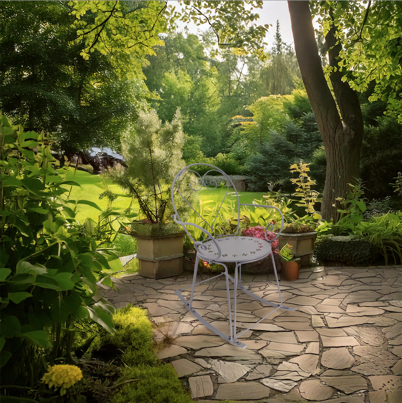 Gartenstuhl, Estisch