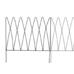 Esschert Design Bettzaun Metallwellen (PS34 8714982276477) - 2