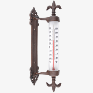 Esschert Design Fensterrahmenthermometer Gusseisen