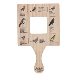 Esschert Design Entdeckerrahmen Vögel (KG366) B 11,8 X T 1,2 X H 19,8 cm, EAN 8714982293191, Material 100% Kiefernholz, Gewicht 0,074 kg, Kindgerecht