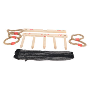 Esschert Design Ringwerfen (KG387) B 40 X T 40 X H 19,7 cm, Barcode 8714982293405, Material Kiefernholz, Baumwolle, Polyester, PP, Gewicht 0,524 kg