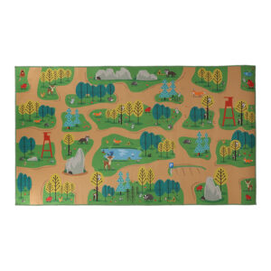 Esschert Design Outdoor Spielteppich Wald () - 01