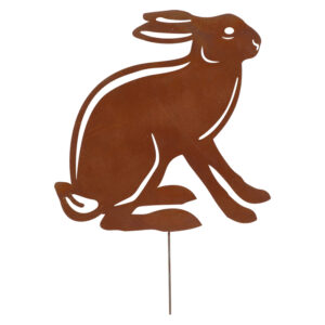Esschert Design Rost Gartenstecker Hase () - 01