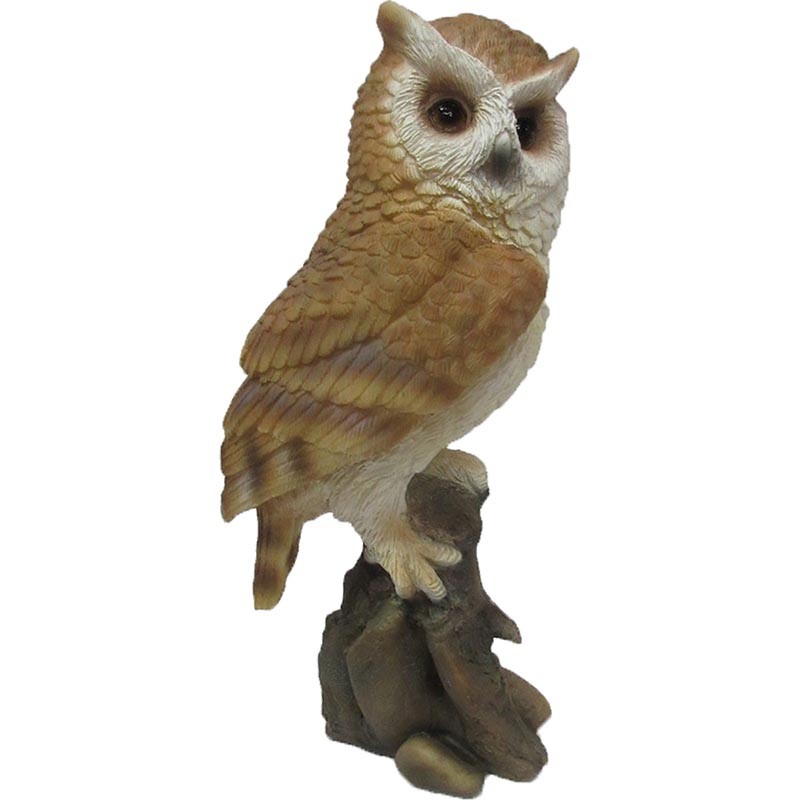 Esschert Design Owl on trunk M (37000207