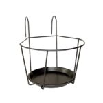 Esschert Design Balkonpothanger grijs L (BPH107