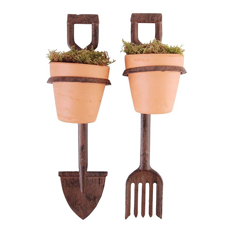 Esschert Design Flower pot holder fork/spade (BPH59