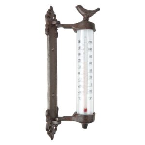 Esschert Design Wall thermometer "bird" in giftbox (BR20