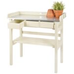 Esschert Design Garden work bench white (CF29W