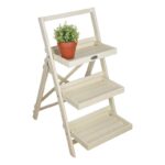 Esschert Design Stepped plant stand white (CF37W
