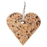 Esschert Design Compressed seed heart/bird house/wreath 15cm (FB170