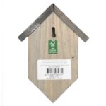 Esschert Design Peanut butter house pine / zinc (FB249