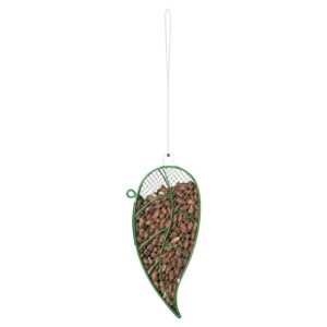 Esschert Design Hanging mesh wire bird feeder leaf (FB426