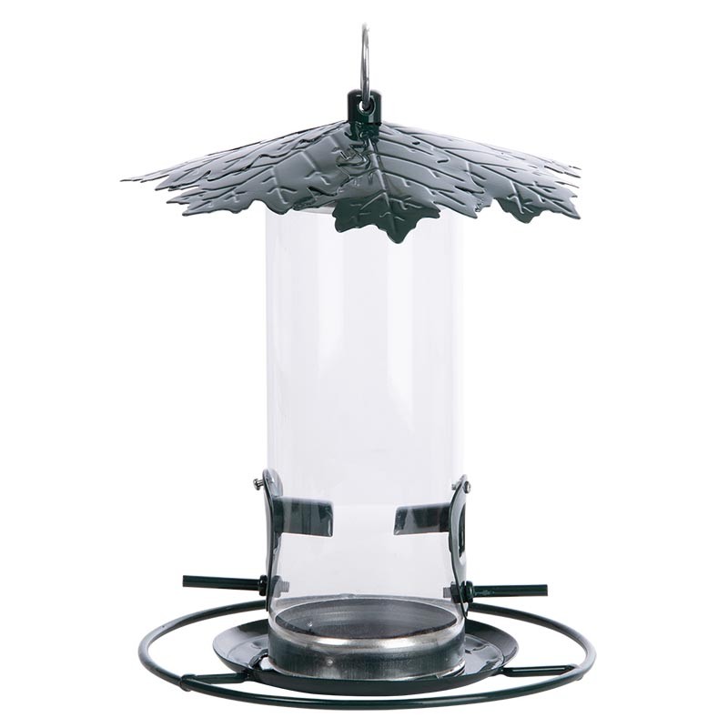 Esschert Design Silo feeder with leaf roof (FB484