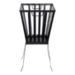 Esschert Design Black metal square fire basket (FF119