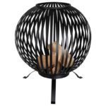 Esschert Design Fire ball stripes black (FF400