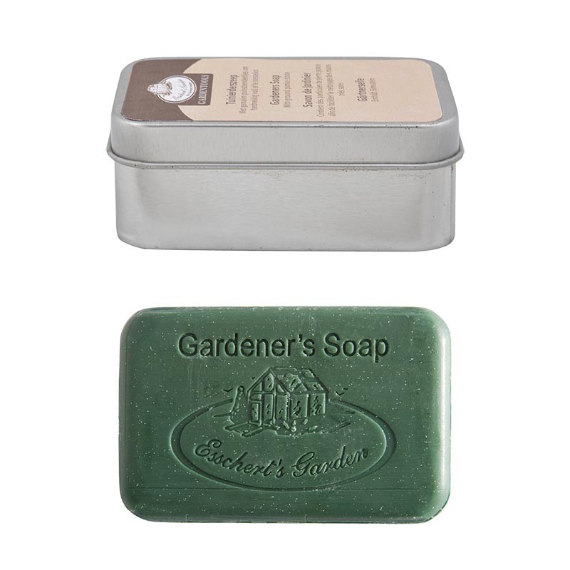 Esschert Design Gardeners soap in tin (GT28